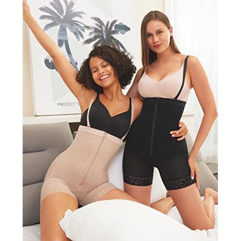 FeelinGirl Shapewear for Women Seamless Firm Triple Control Faja Plus Size Tummy